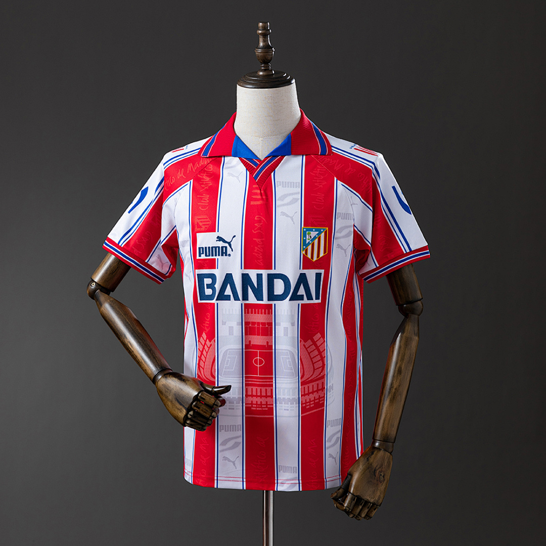 Atletico Madrid 96/97 Home Retro Jersey S-XXL
