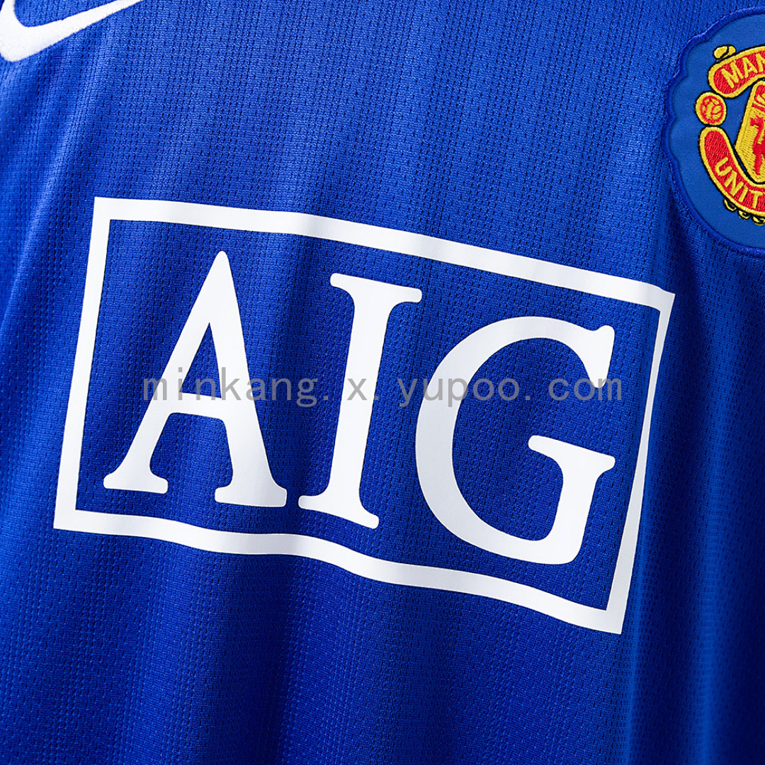 M-U 07/08 Goalkeeper Long Sleeve Retro Jersey S-XXL 5