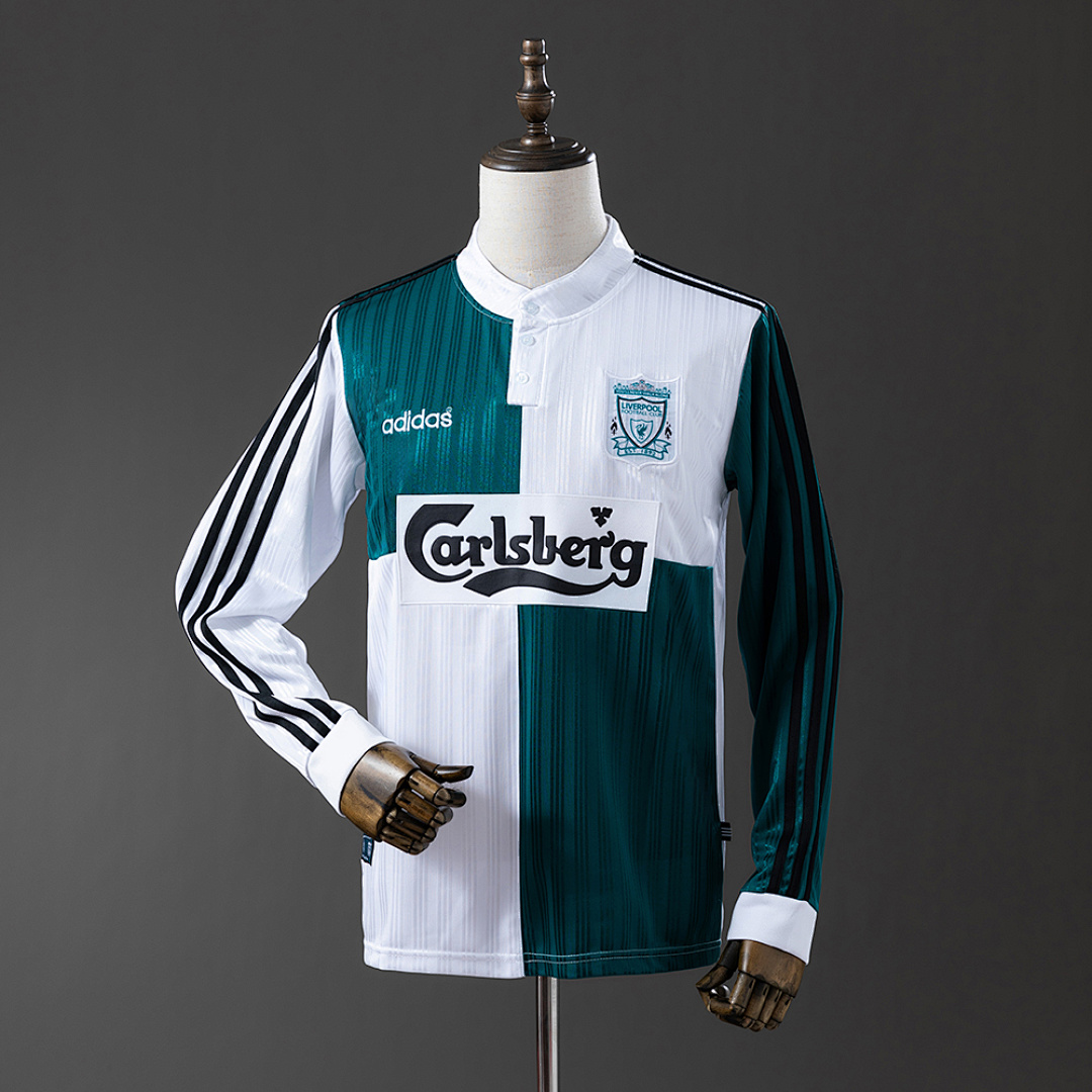 LFC 95/96 Away Long Sleeve Retro Jersey S-XXL