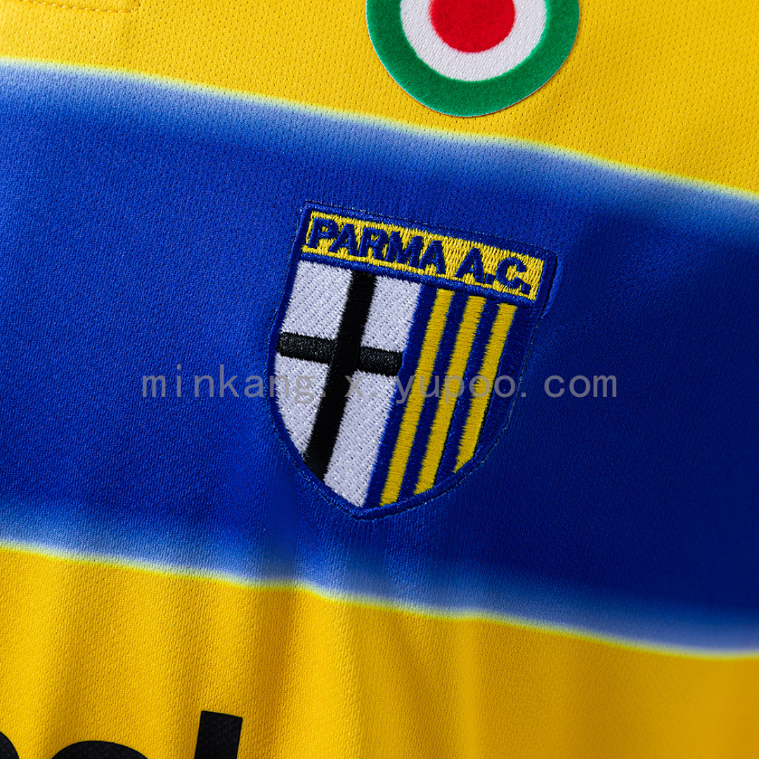 Parma Calcio 99/00 Home Long Sleeve Retro Jersey S-XXL 6
