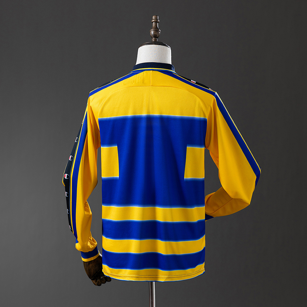 Parma Calcio 99/00 Home Long Sleeve Retro Jersey S-XXL 3