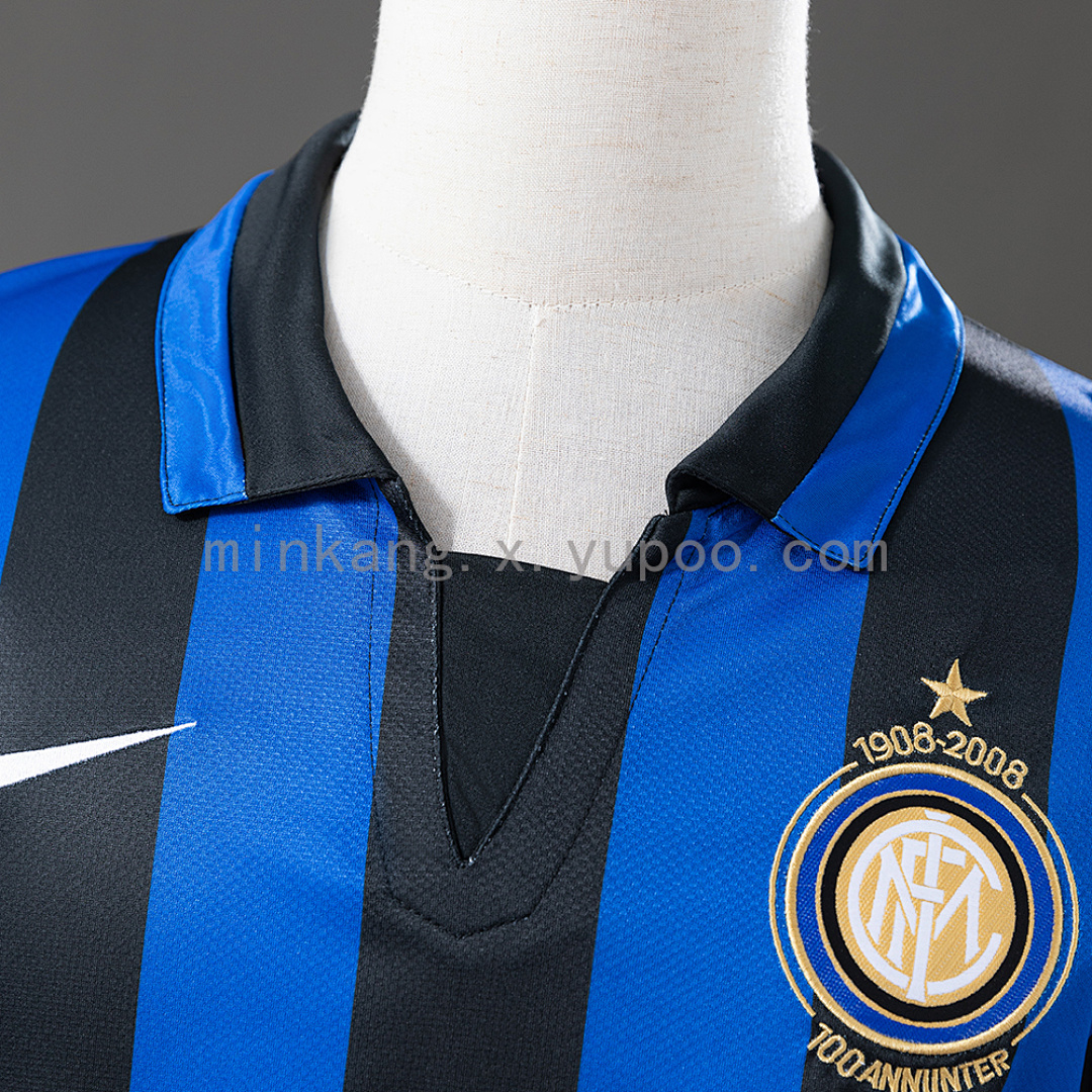 Inter Milan 07/08 Home Retro Jersey S-XXL 7