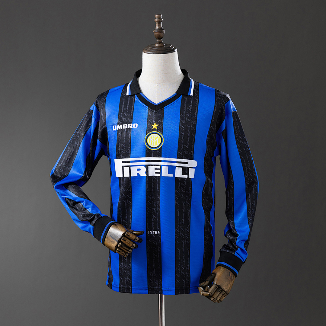 Inter Milan 97/98 Home Long Sleeve Retro Jersey S-XXL 2