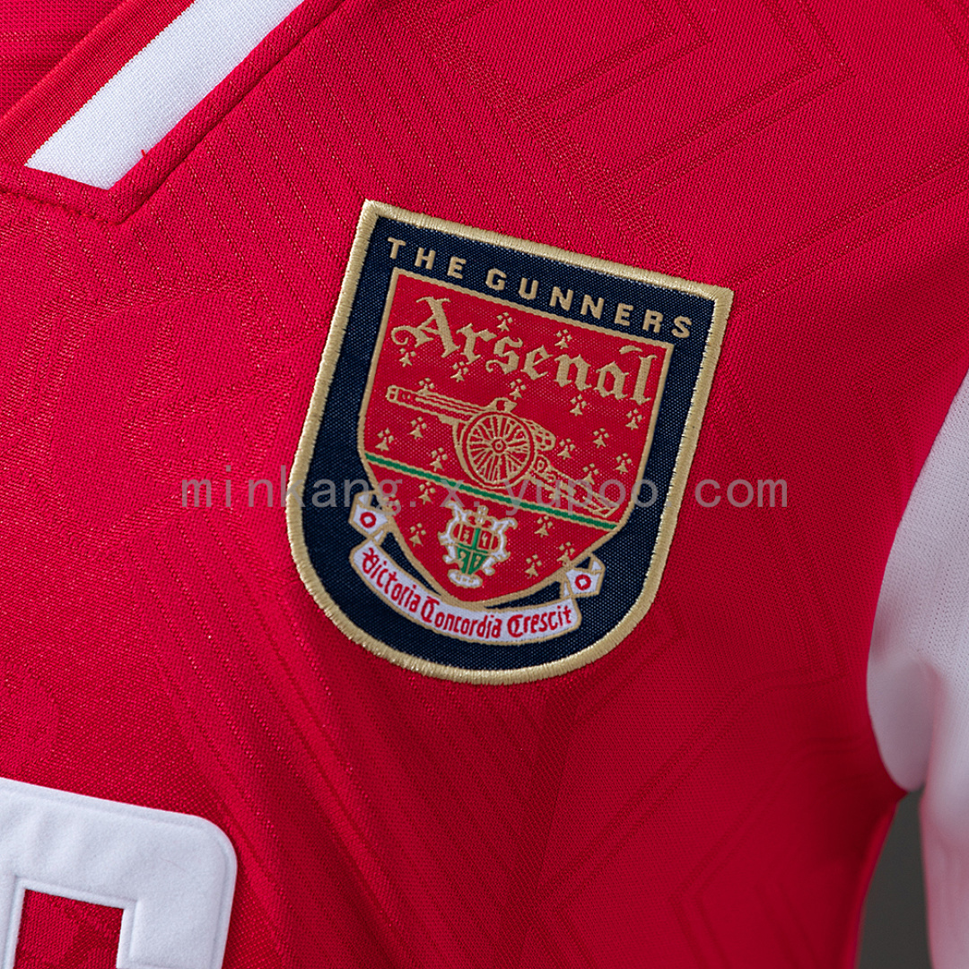 Arsenal 96/97 Home Long Sleeve Retro Jersey S-XXL 5