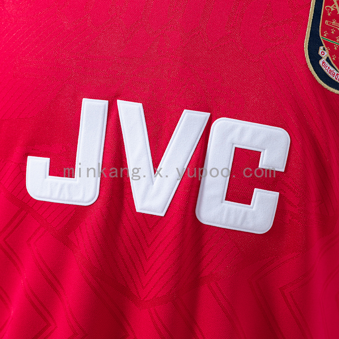 Arsenal 96/97 Home Long Sleeve Retro Jersey S-XXL 6