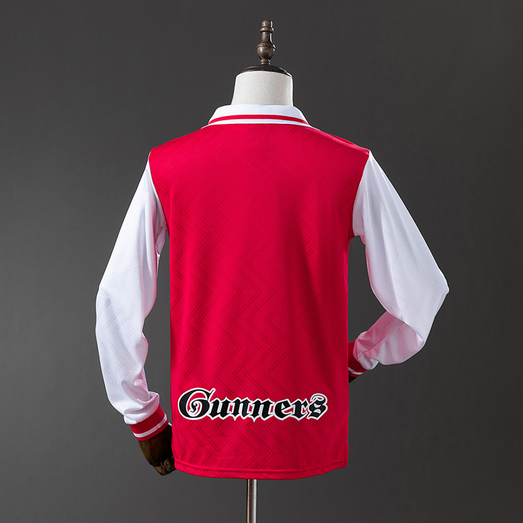 Arsenal 96/97 Home Long Sleeve Retro Jersey S-XXL 8