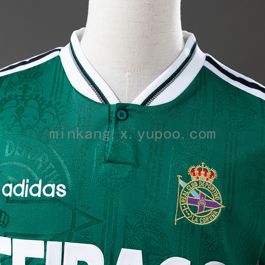 Deportivo La Coruna 99/00 Away Long Sleeve Retro Jersey S-XXL 6