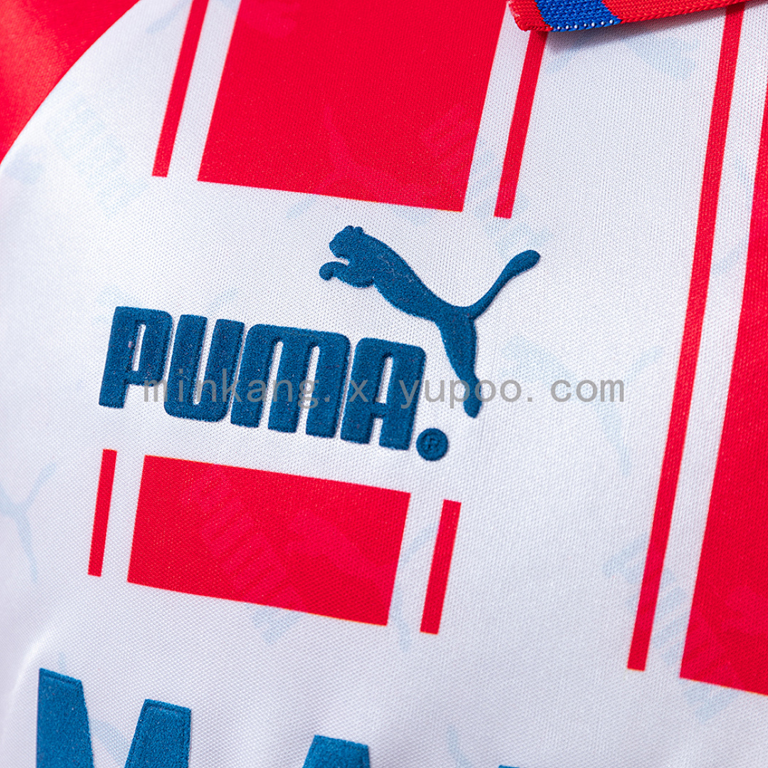 Atletico Madrid 94/95 Home Long Sleeve Retro Jersey S-XXL 7