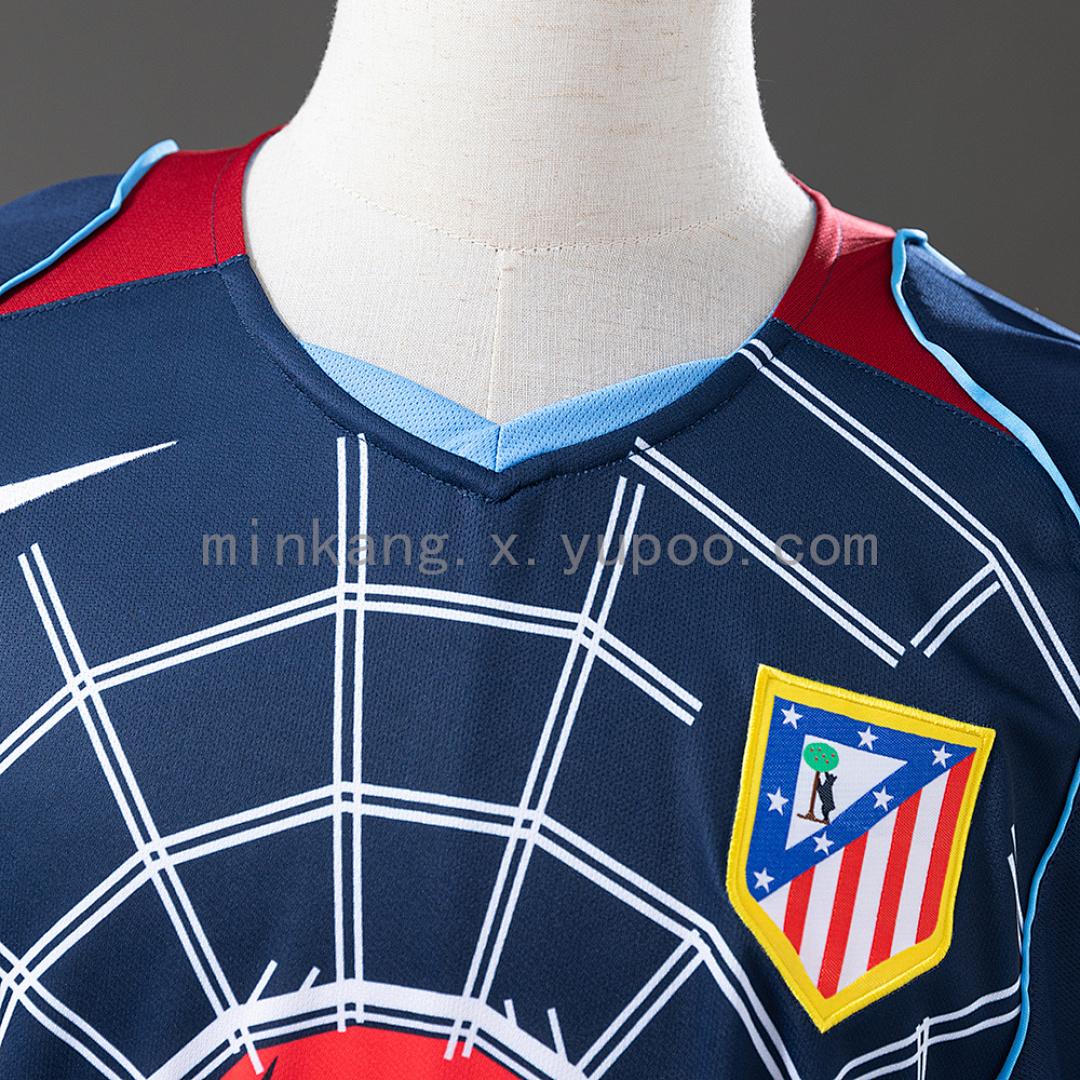 Atletico Madrid 04/05 Away Long Sleeve Retro Jersey S-XXL 6