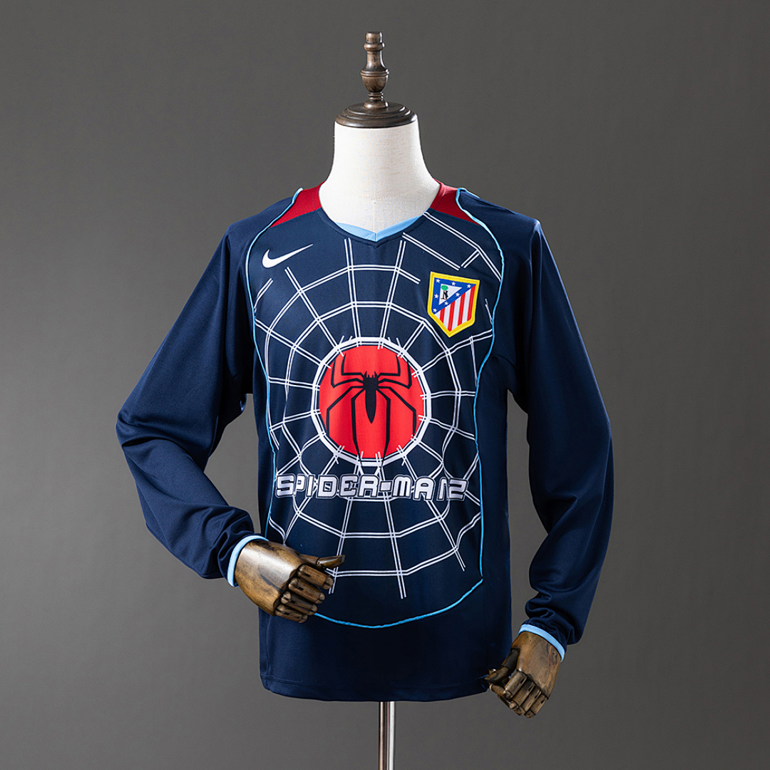 Atletico Madrid 04/05 Away Long Sleeve Retro Jersey S-XXL 8