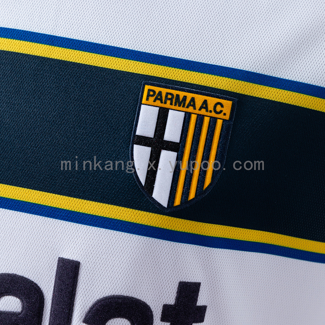 Parma Calcio 02/03 Away Long Sleeve Retro Jersey S-XXL 4
