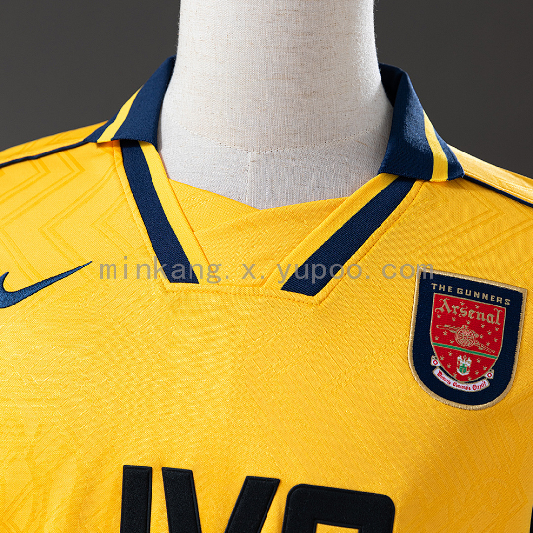 Arsenal 96/97 Away Long Sleeve Retro Jersey S-XXL 4