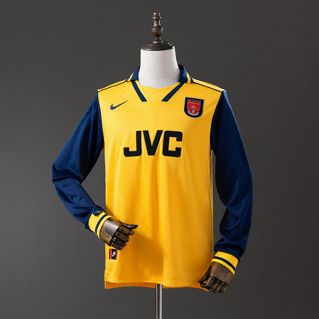 Arsenal 96/97 Away Long Sleeve Retro Jersey S-XXL