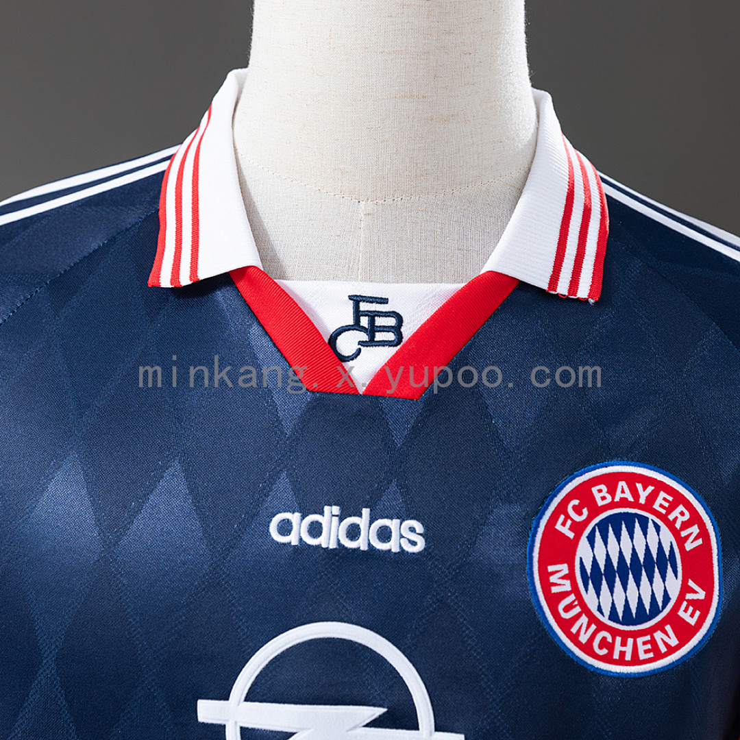 Bayern Munich 97/98 Away Long Sleeve Retro Jersey S-XXL 6