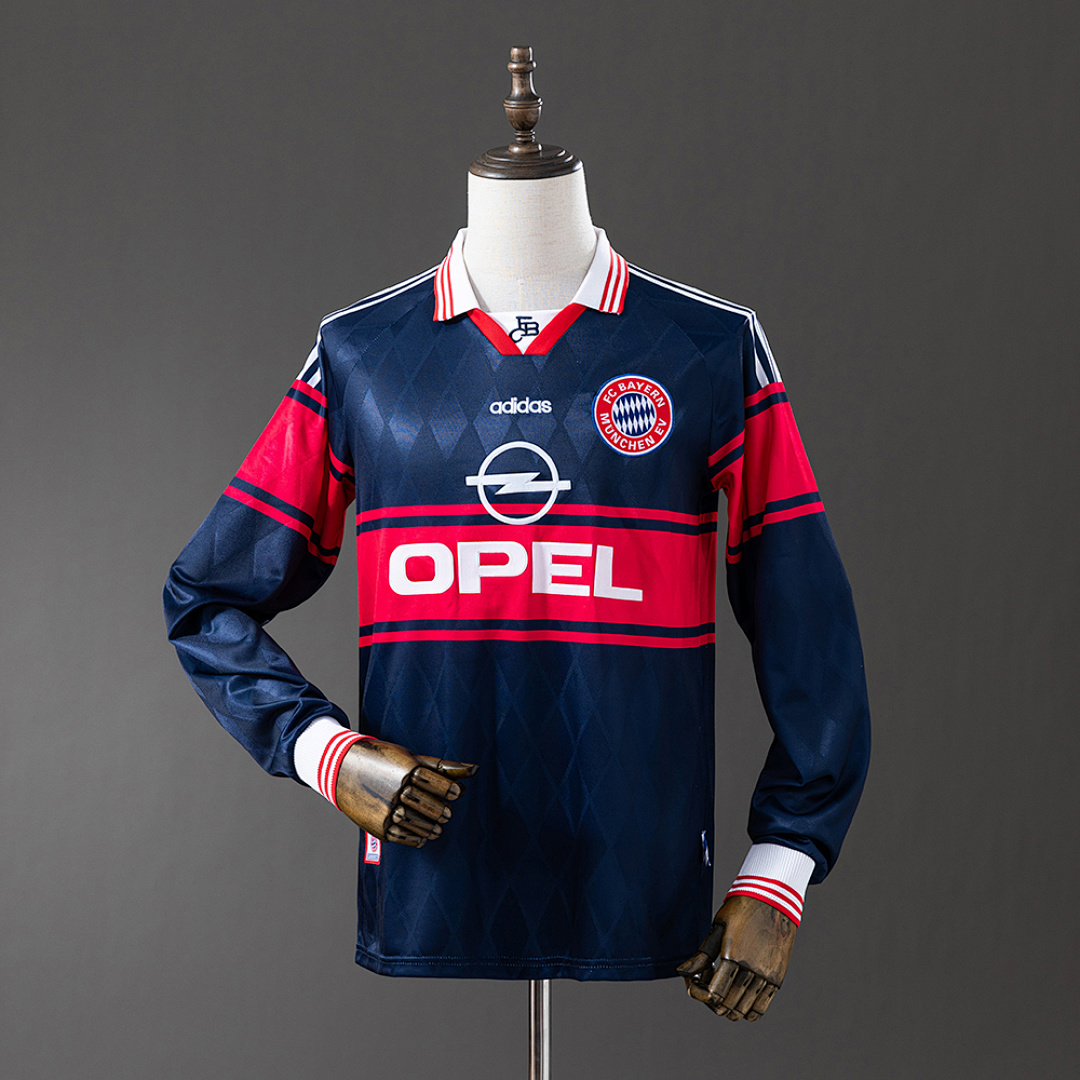 Bayern Munich 97/98 Away Long Sleeve Retro Jersey S-XXL 8