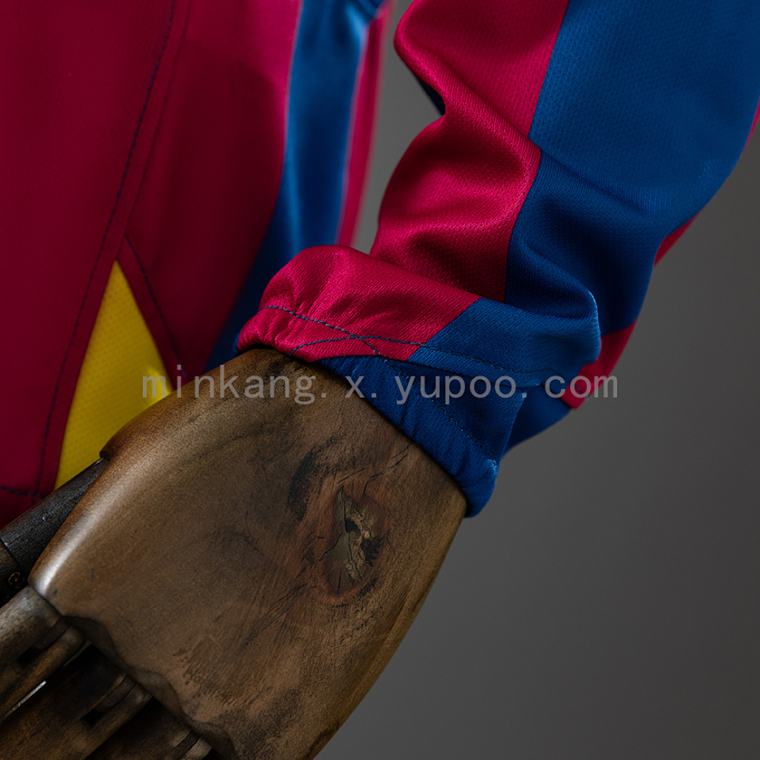 Barcelona 2005/06 Home Long Sleeve Retro Jersey S-XXL 2