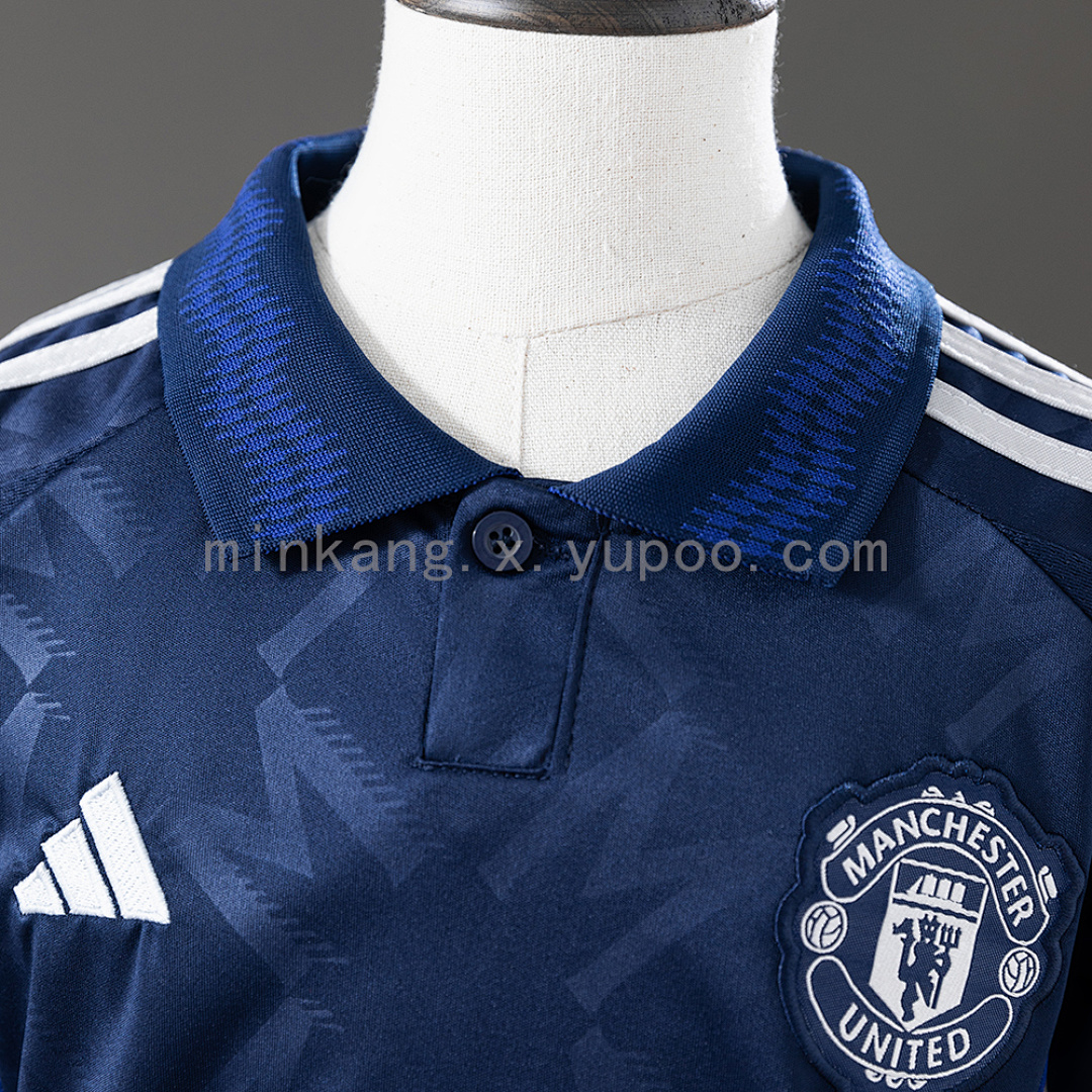M-U 24/25 Away kids kit Jersey SZIE 16-28 8