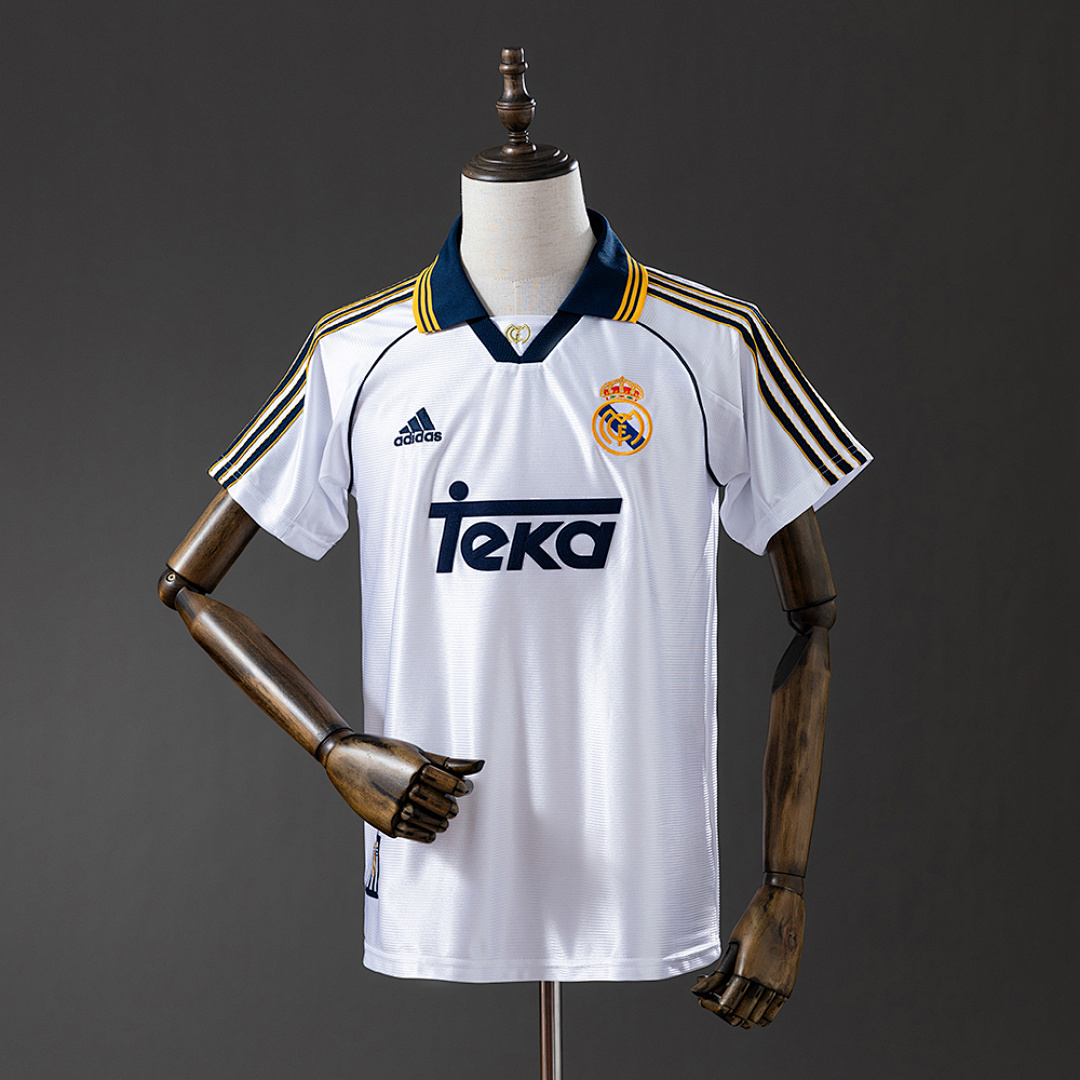 Retro Real Madrid 98/00 home S-4XL 8
