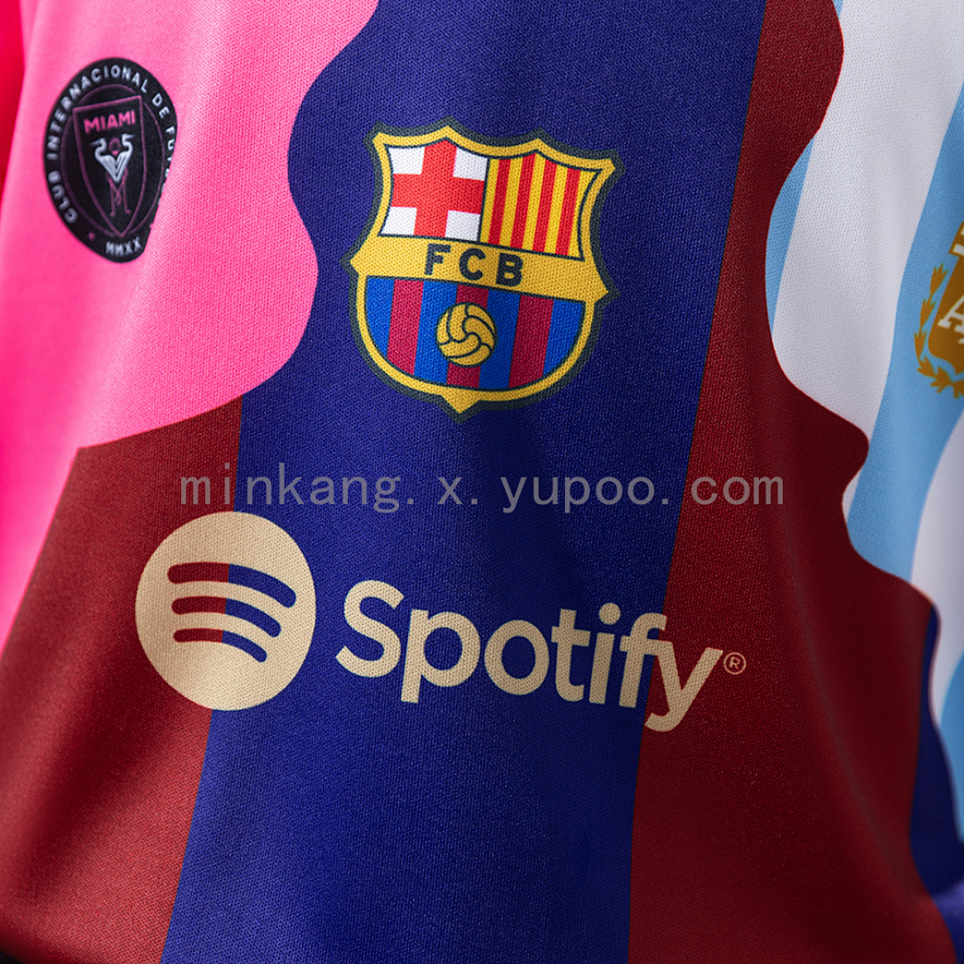 Messi 25/26 Commemorative kids kit Jersey SIZE 16-28 7