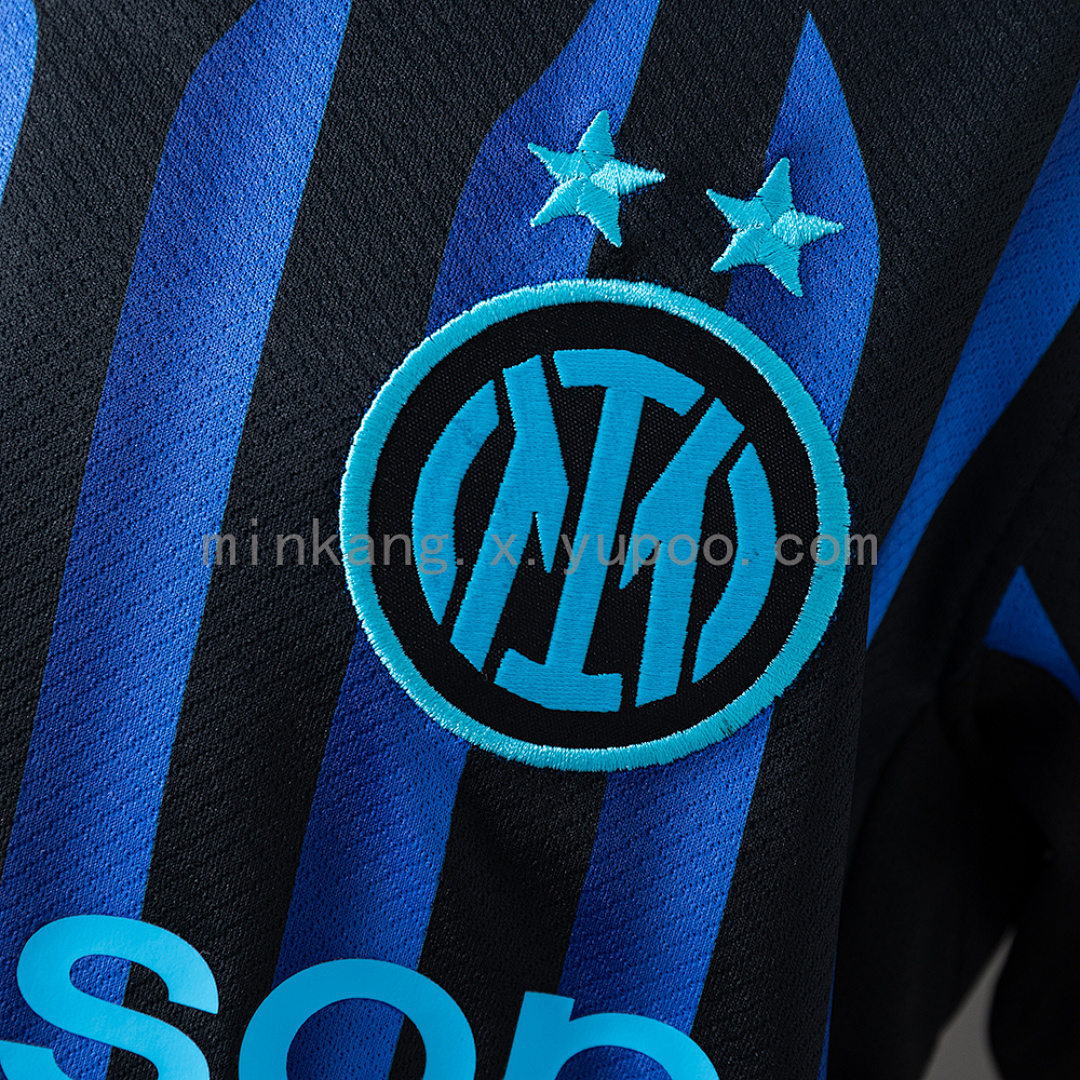 Inter Milan 25/26 Home kids kit Jersey SIZE 16-28 6