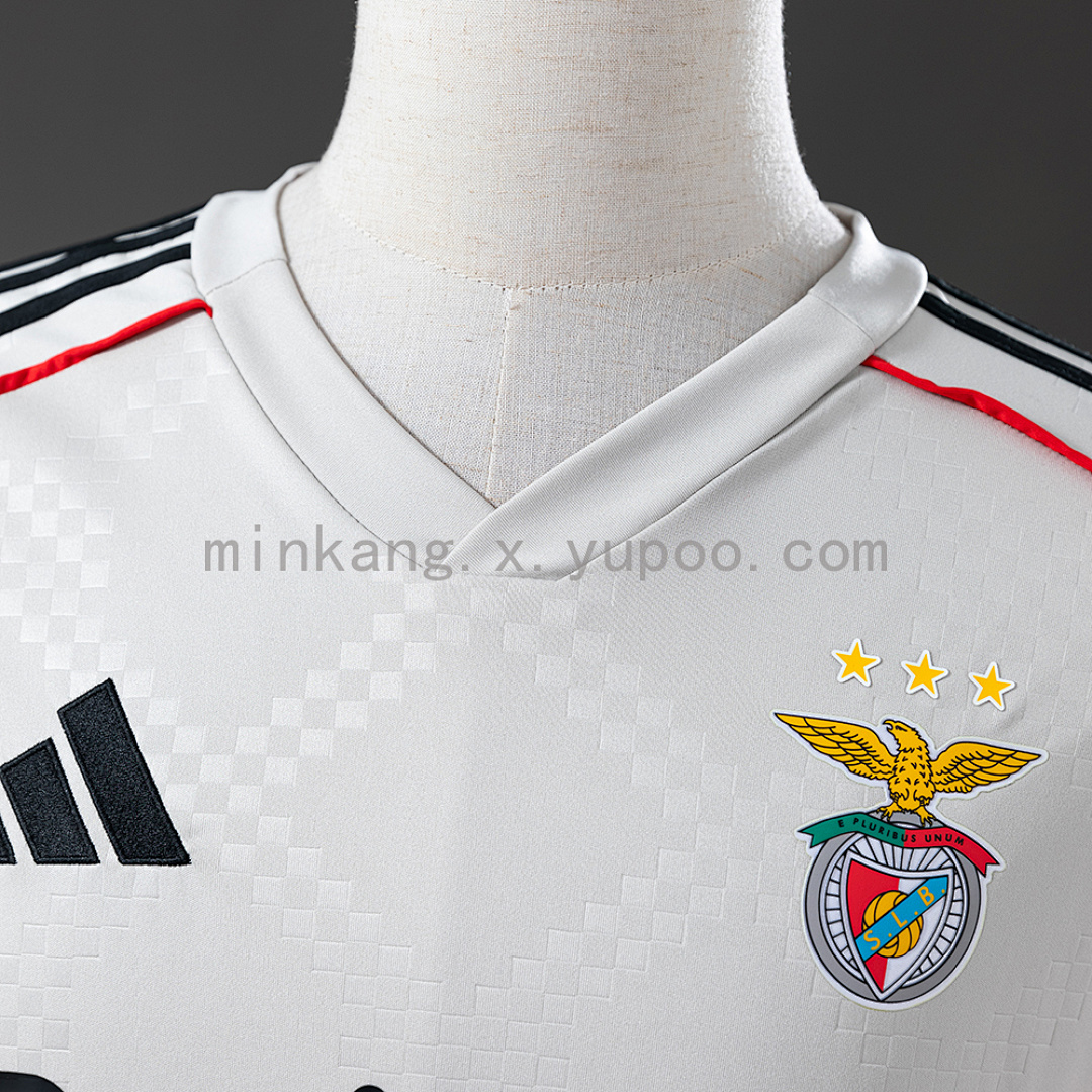 Benfica 25/26 Beige Away Jersey S-4XL 7
