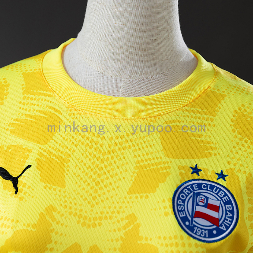 Bahia 25/26 Women Goalkeeper-Yellow Jersey S-4XL 4
