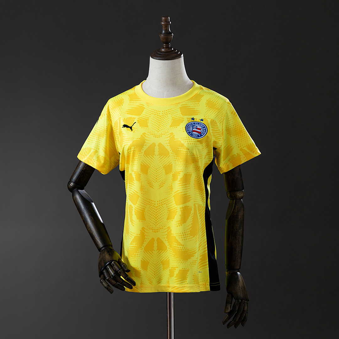 Bahia 25/26 Women Goalkeeper-Yellow Jersey S-4XL 2