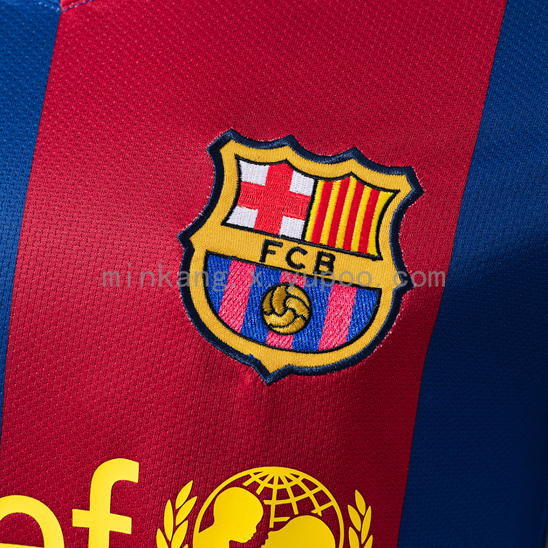 Barcelona 06/07 Player Version Retro Home Jersey S-3XL 4