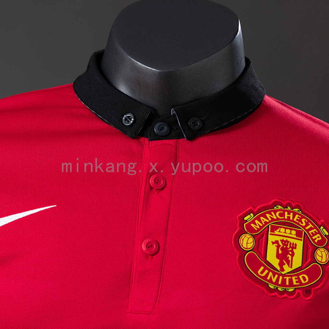 M-U 2013/14 Player Version Retro Home Jersey S-3XL 7