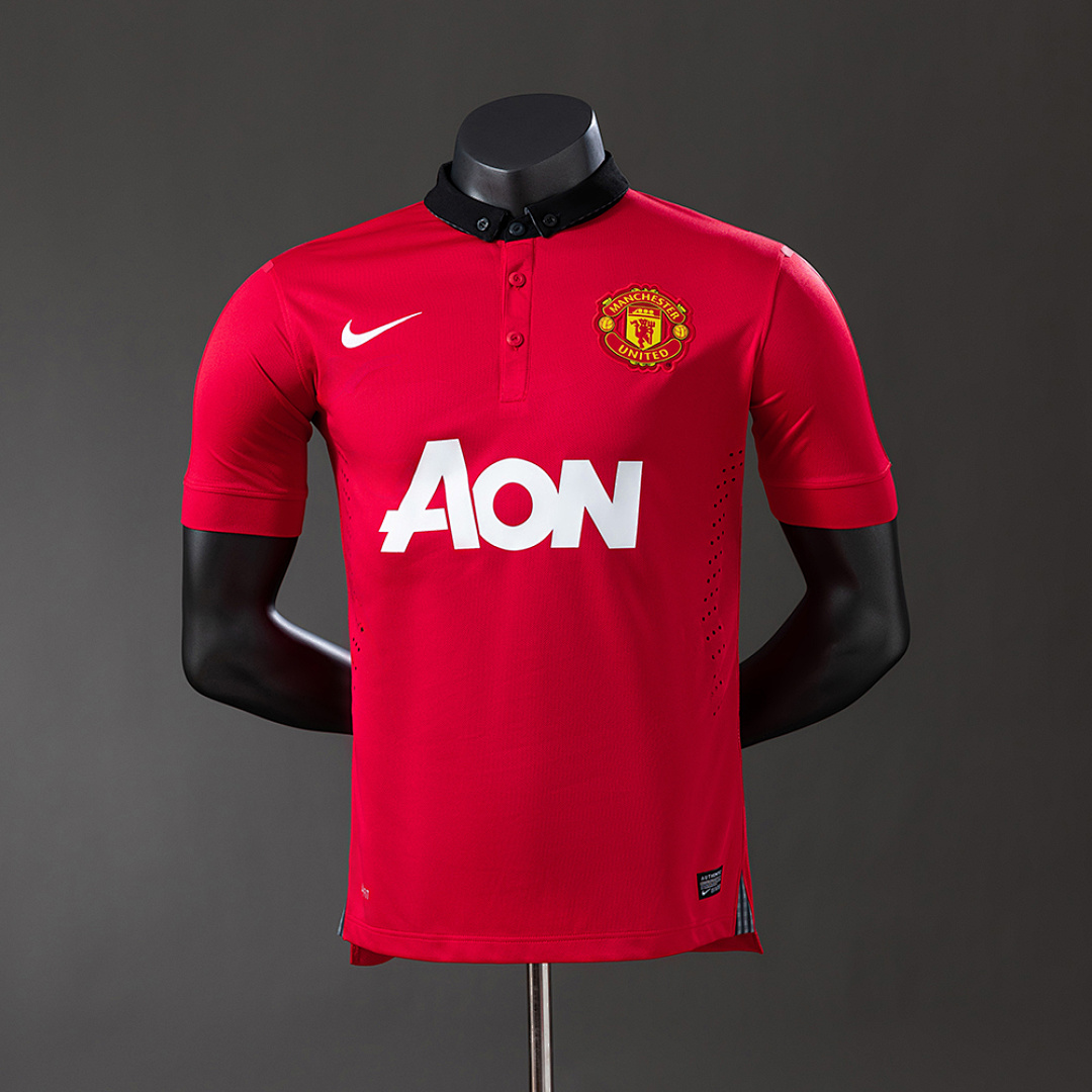 M-U 2013/14 Player Version Retro Home Jersey S-3XL 9