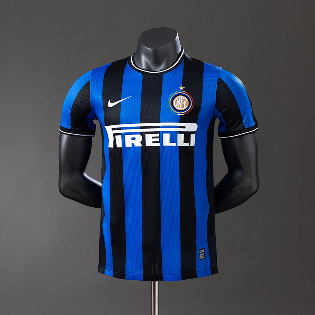 Inter Milan 09/10 Player Version Retro Home Jersey S-3XL 9