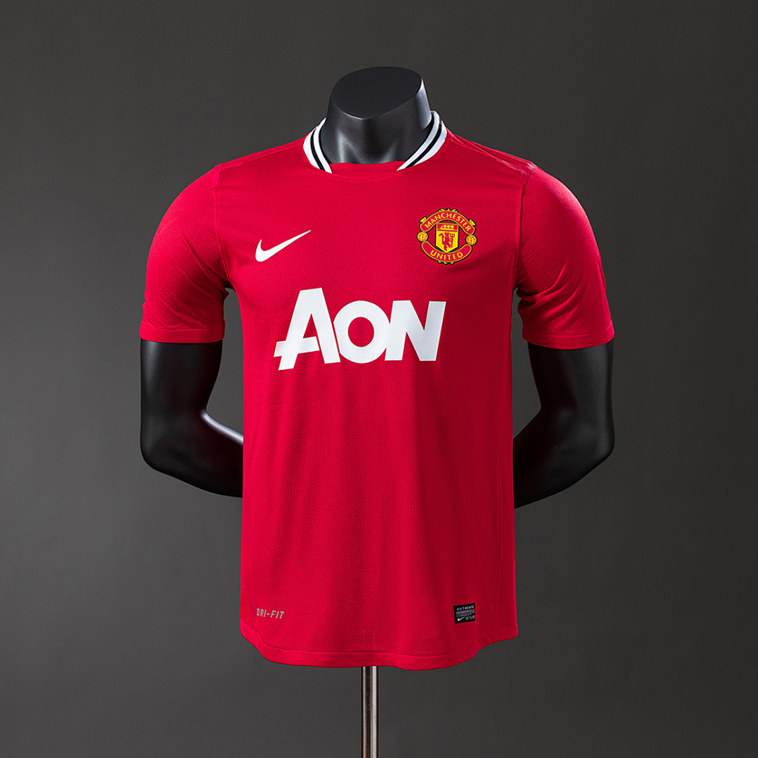 M-U 2011/12 Player Version Retro Home Jersey S-3XL 9