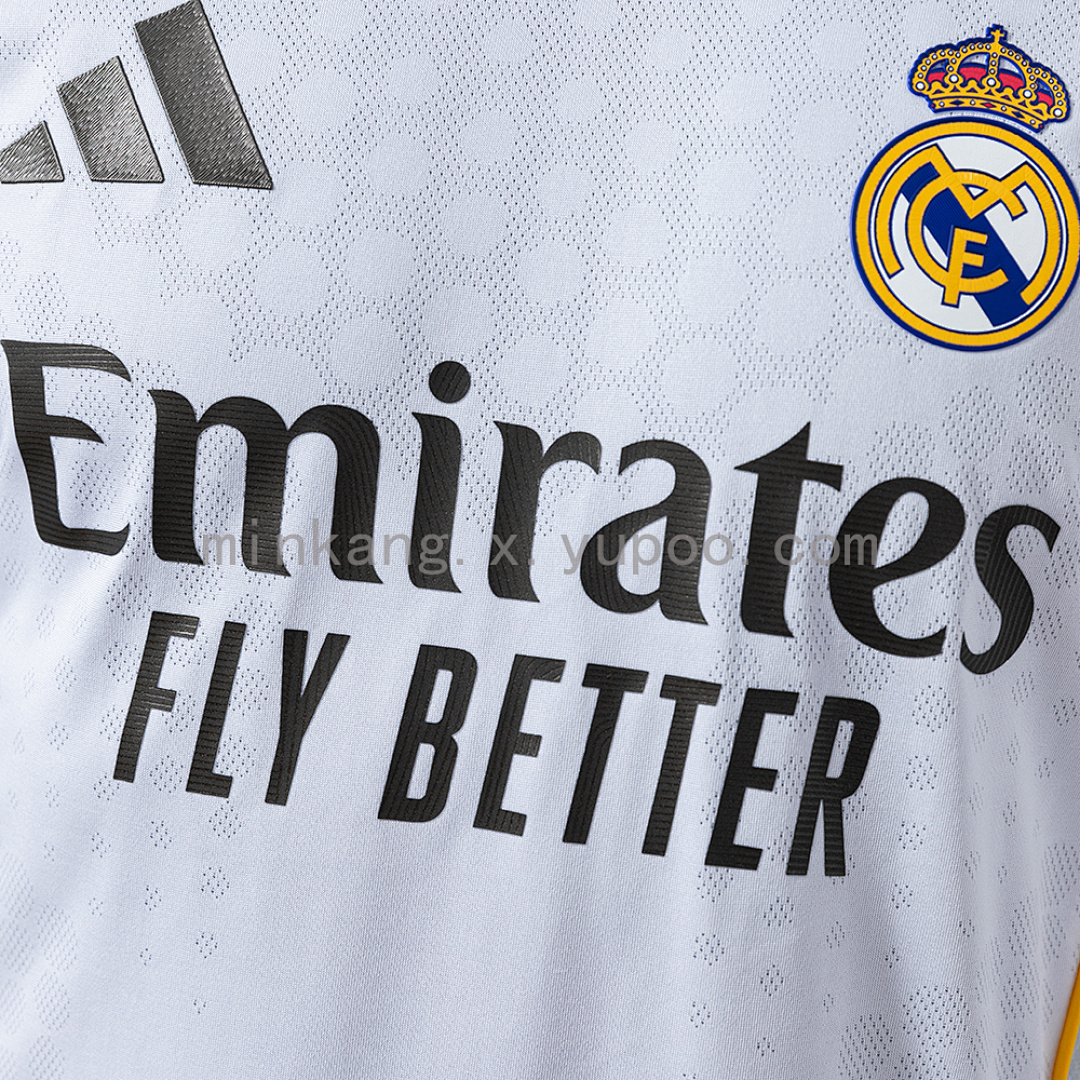 Real Madrid 25/26 Home Long Sleeve Player Version Jersey S-3XL 6