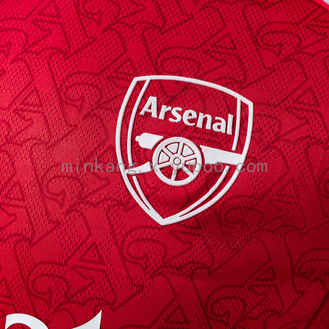 Arsenal 25/26 Home Long Sleeve Player Version Jersey S-3XL 6