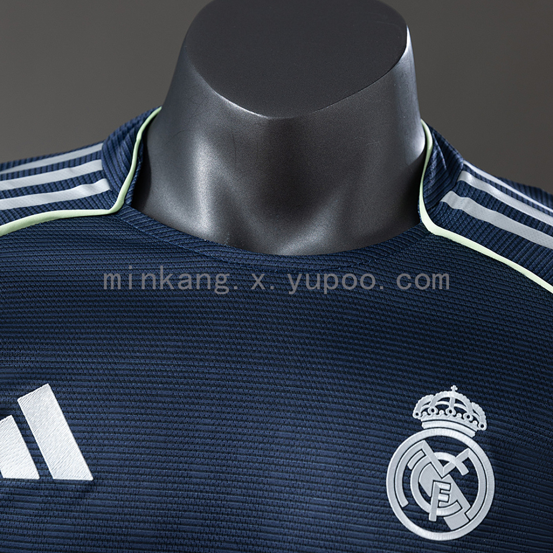Real Madrid 25/26 Away Long Sleeve Player Version Jersey S-3XL 6