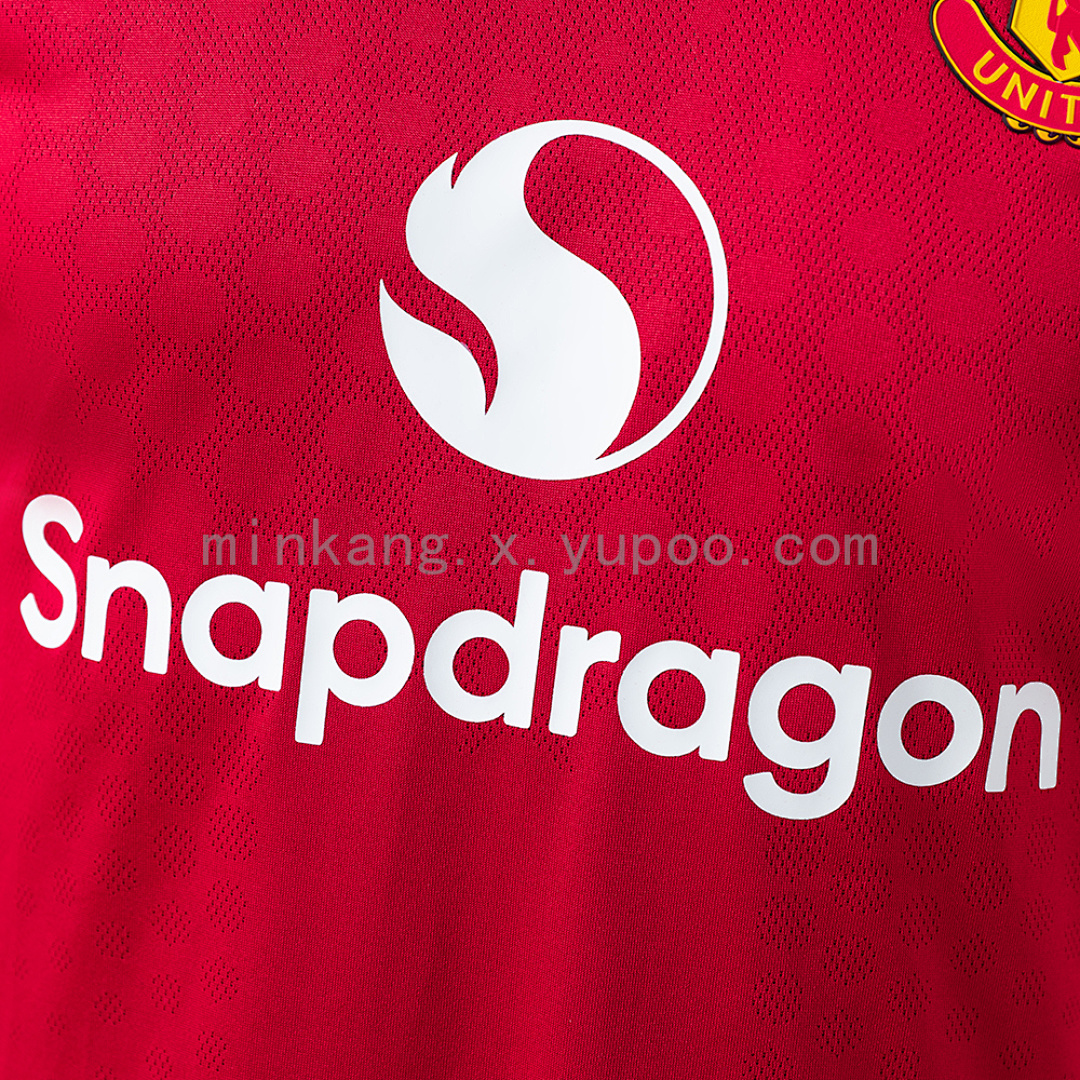 M-U 25/26 Home Long Sleeve Player Version Jersey S-3XL 6