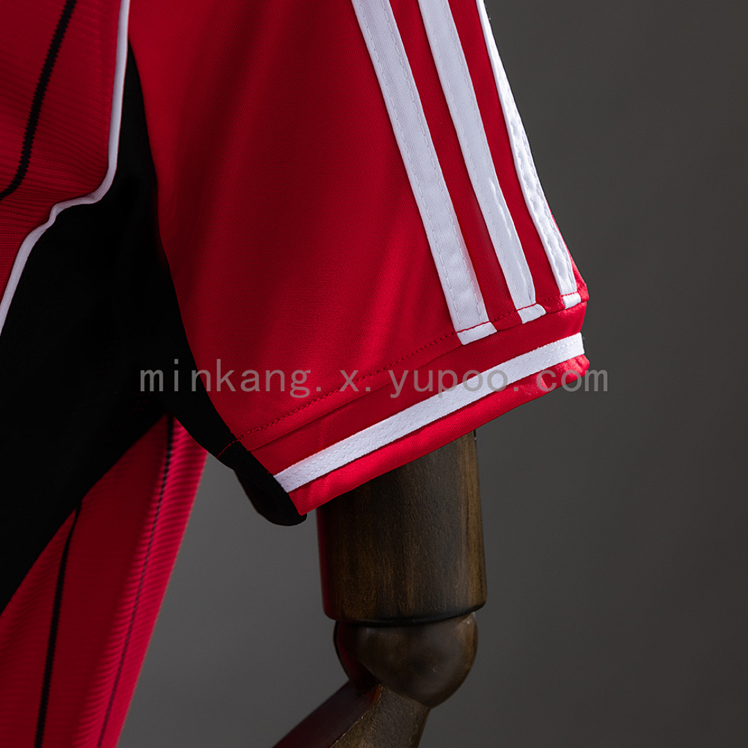 M-U 25/26 US Pack Full-Button Baseball Jersey Red 7