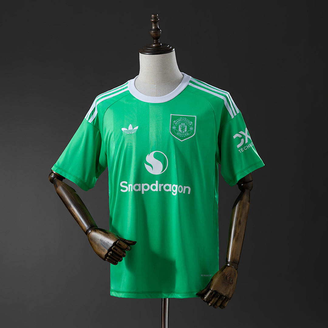 M-U 25/26 Third Goalkeeper Jersey Green S-4XL 9