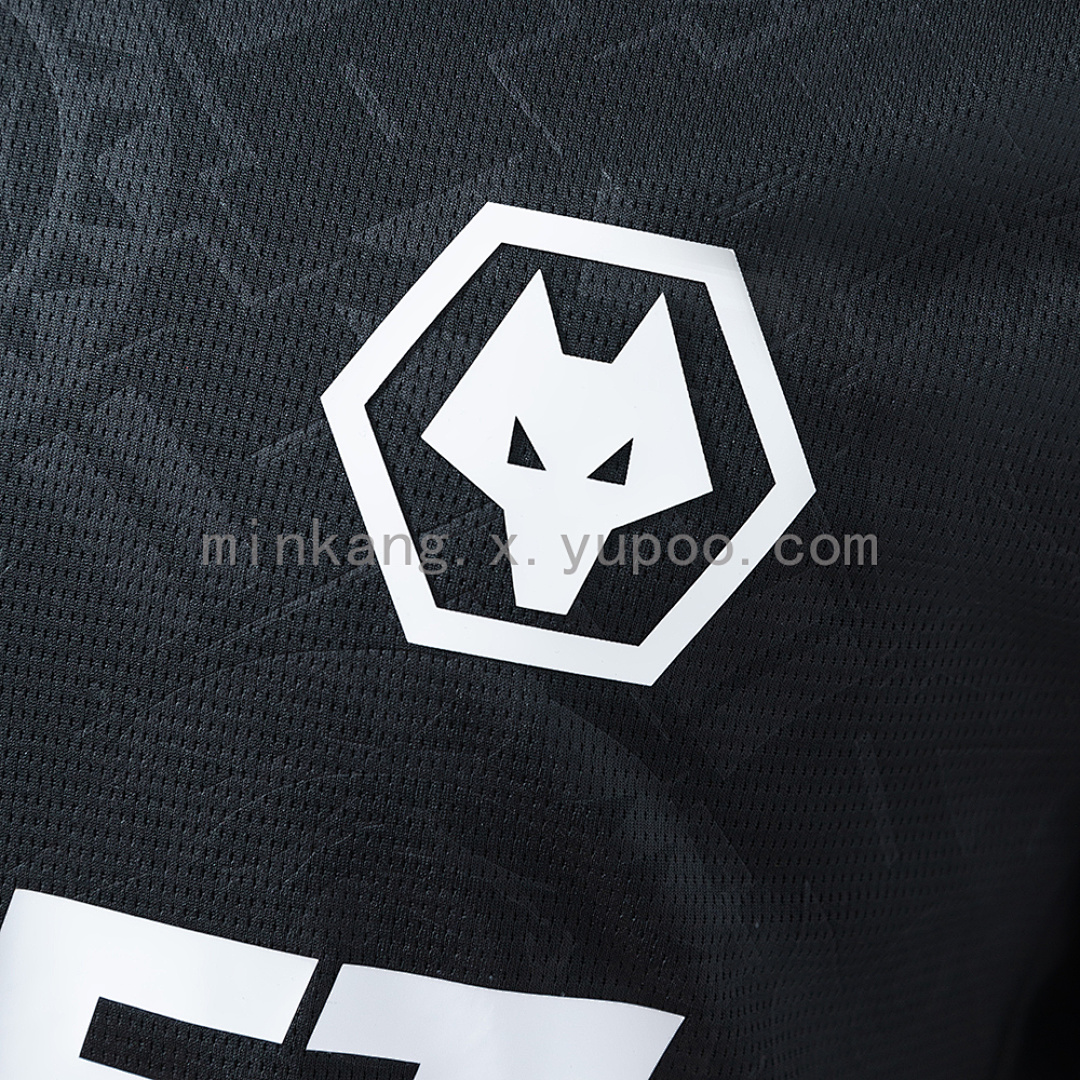 Wolves 25/26 Goalkeeper Jersey Black S-4XL 4