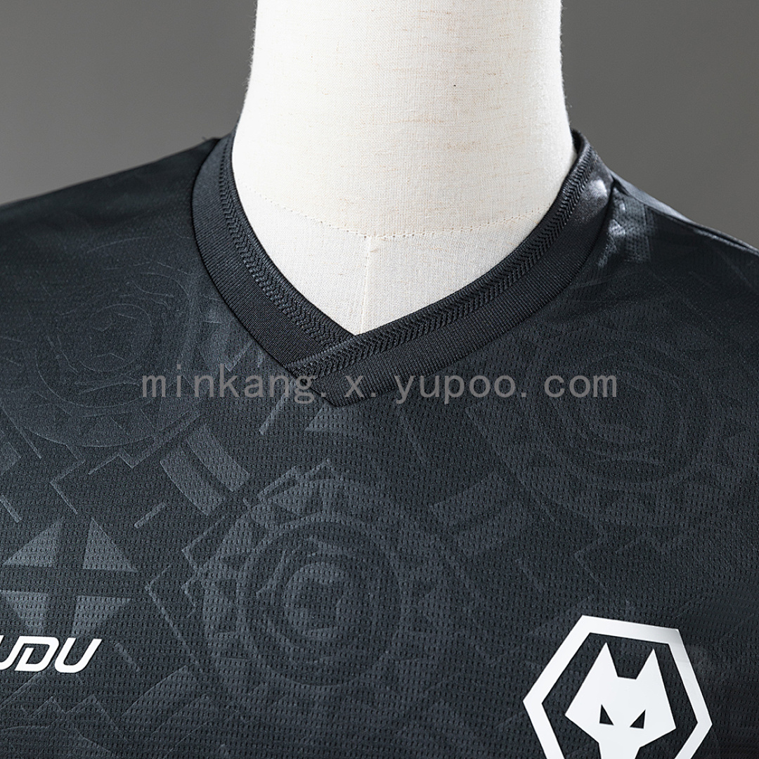 Wolves 25/26 Goalkeeper Jersey Black S-4XL 6