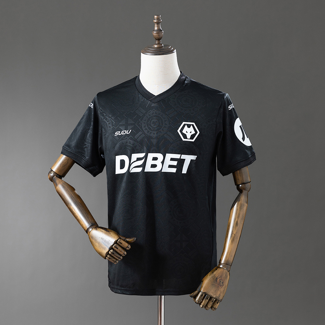Wolves 25/26 Goalkeeper Jersey Black S-4XL 8