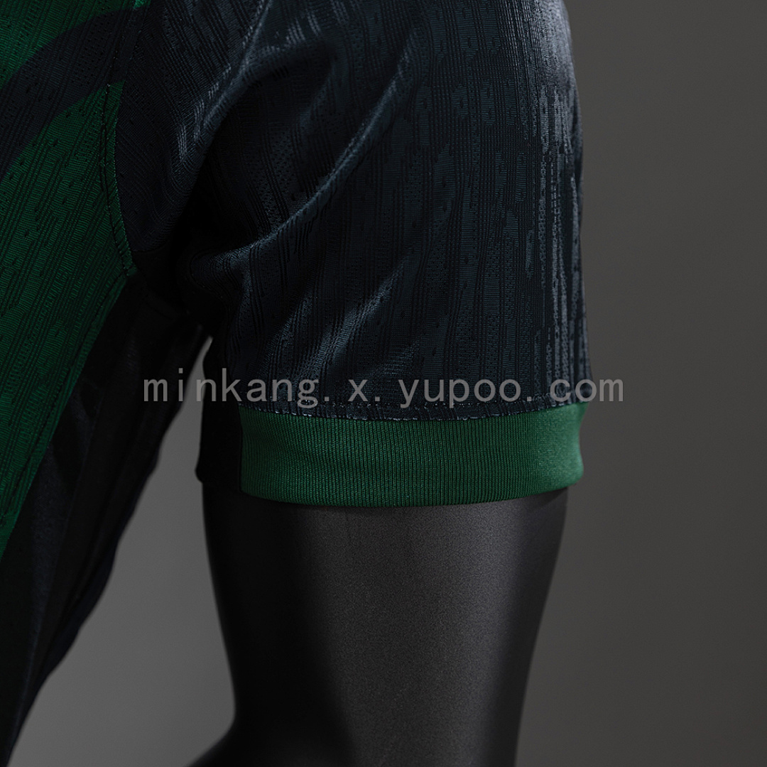 Sporting Lisbon 25/26 Player Version Alternative Jersey Black 2