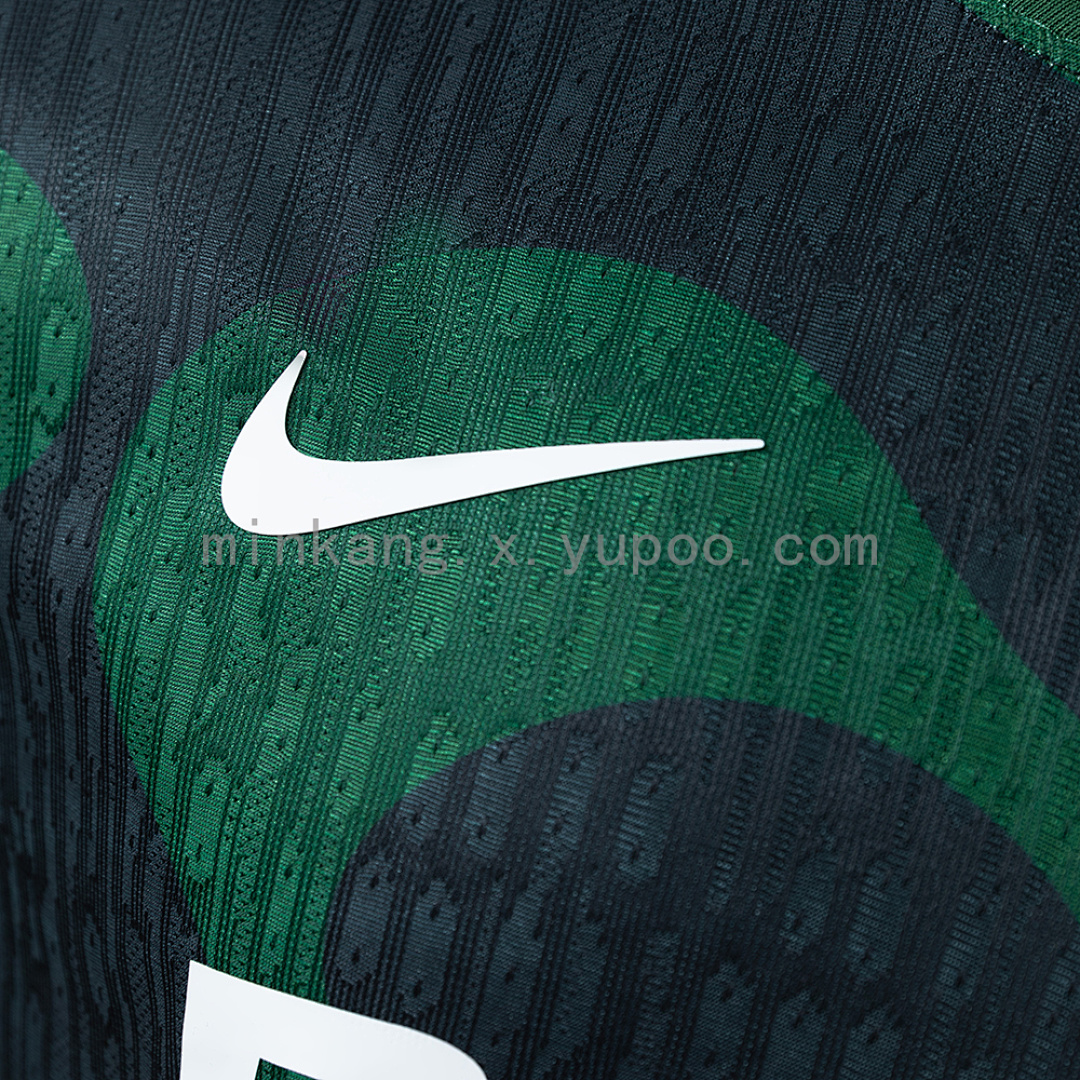 Sporting Lisbon 25/26 Player Version Alternative Jersey Black 3