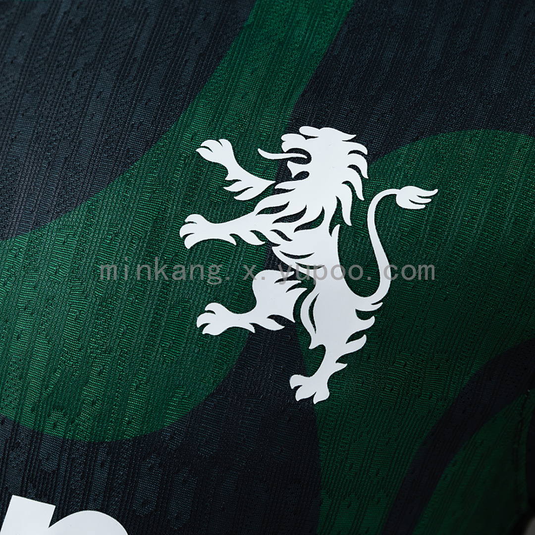 Sporting Lisbon 25/26 Player Version Alternative Jersey Black 4