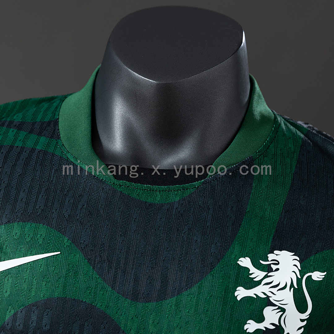 Sporting Lisbon 25/26 Player Version Alternative Jersey Black 6