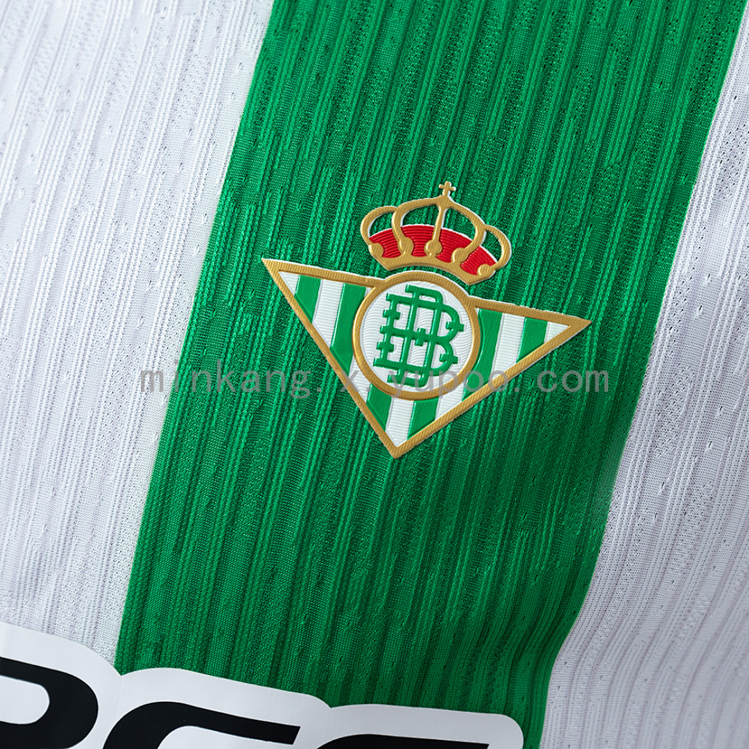 Real Betis 25/26 Player Version Home Jersey S-XXL 6