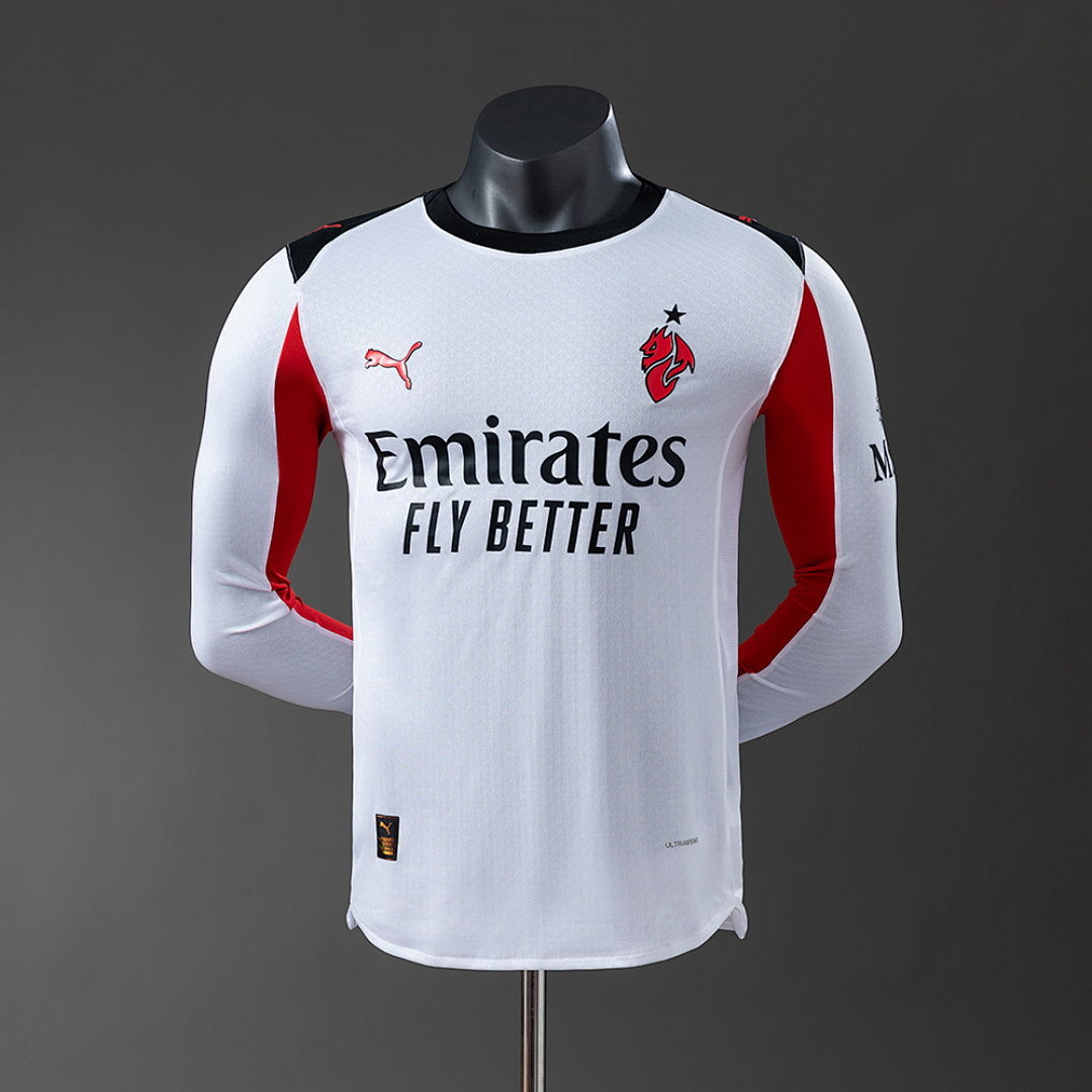 AC Milan 25/26 Away Player Version Long Sleeve Jersey S-3XL 9