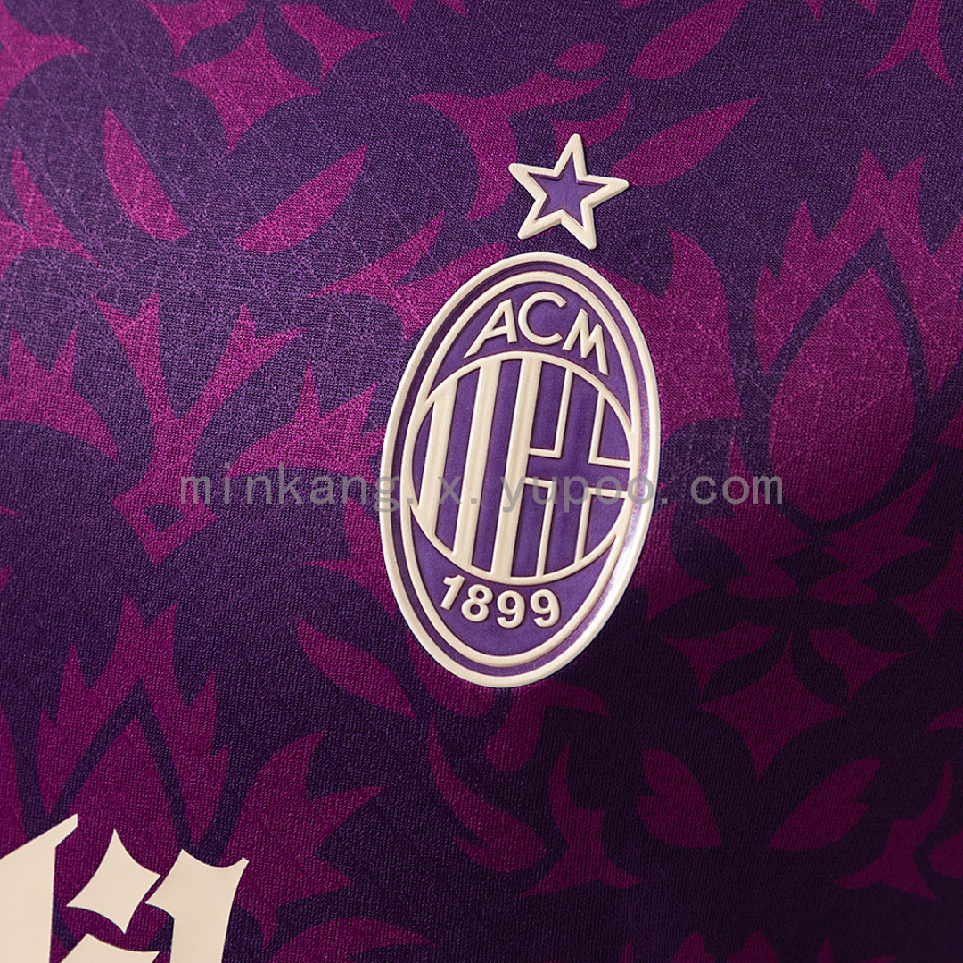 AC Milan 25/26 Player Version Special Edition - Purple Jersey S-XXL 5