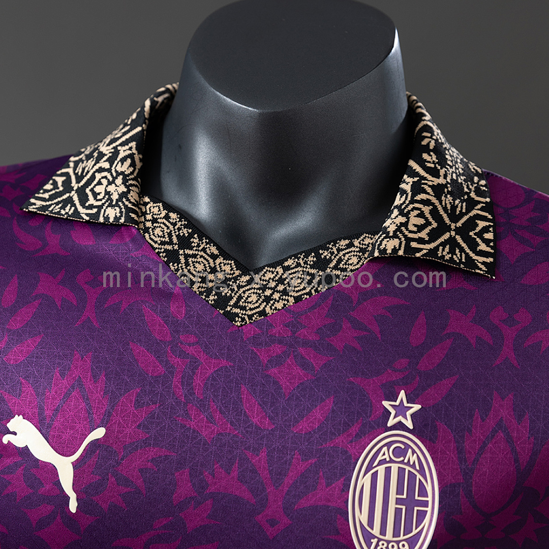 AC Milan 25/26 Player Version Special Edition - Purple Jersey S-XXL 7
