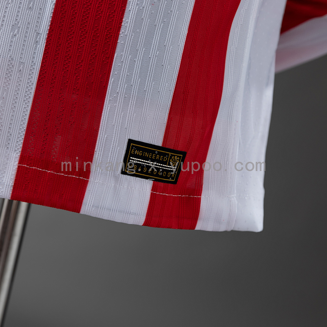 25/26 Player Long Sleeve Atletico Madrid Home Jersey S-3XL 3